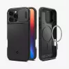 Spigen Optik Armor -suojakotelo, musta, iPhone 16 Pro
