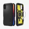 Spigen Tough Armor AI (MagFit) puhelinkotelo musta 15,5 cm