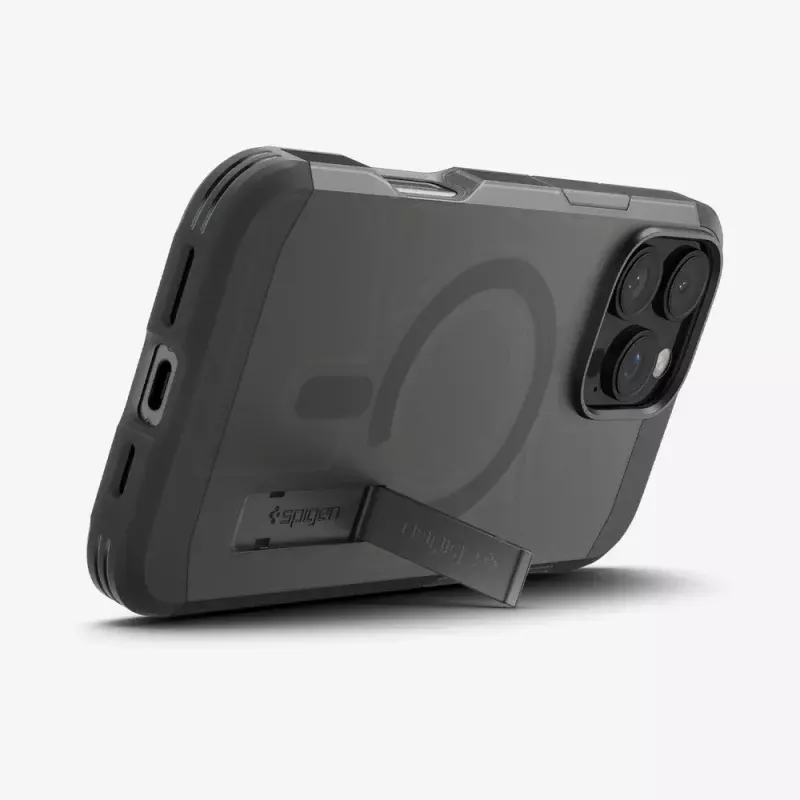 Spigen Tough Armor AI MagFit iPhone 16 Pro Max kotelo musta