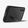Spigen Tough Armor Galaxy S24 FE kotelo musta pöytäteline