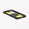 Spigen Galaxy S25 Ultra Tough Armor AI kotelo musta pöytäteline