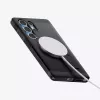 Spigen Galaxy S25 Ultra Tough Armor AI kotelo musta pöytäteline