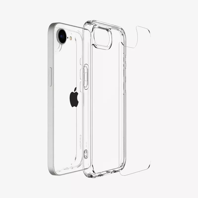 Spigen Ultra Hybrid iPhone 16e kotelo läpinäkyvä 6.1