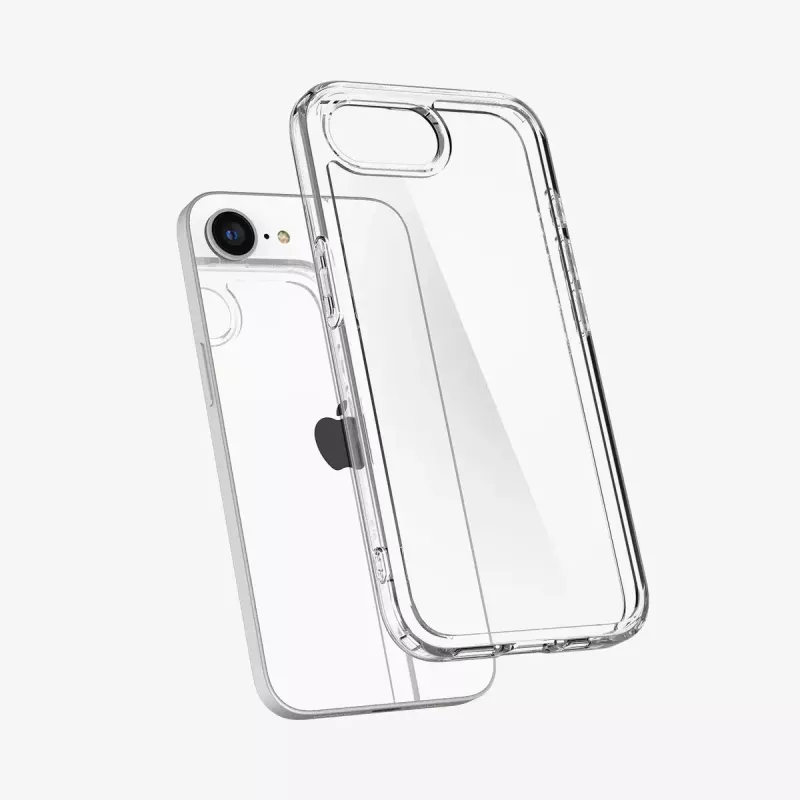 Spigen Ultra Hybrid iPhone 16e kotelo läpinäkyvä 6.1