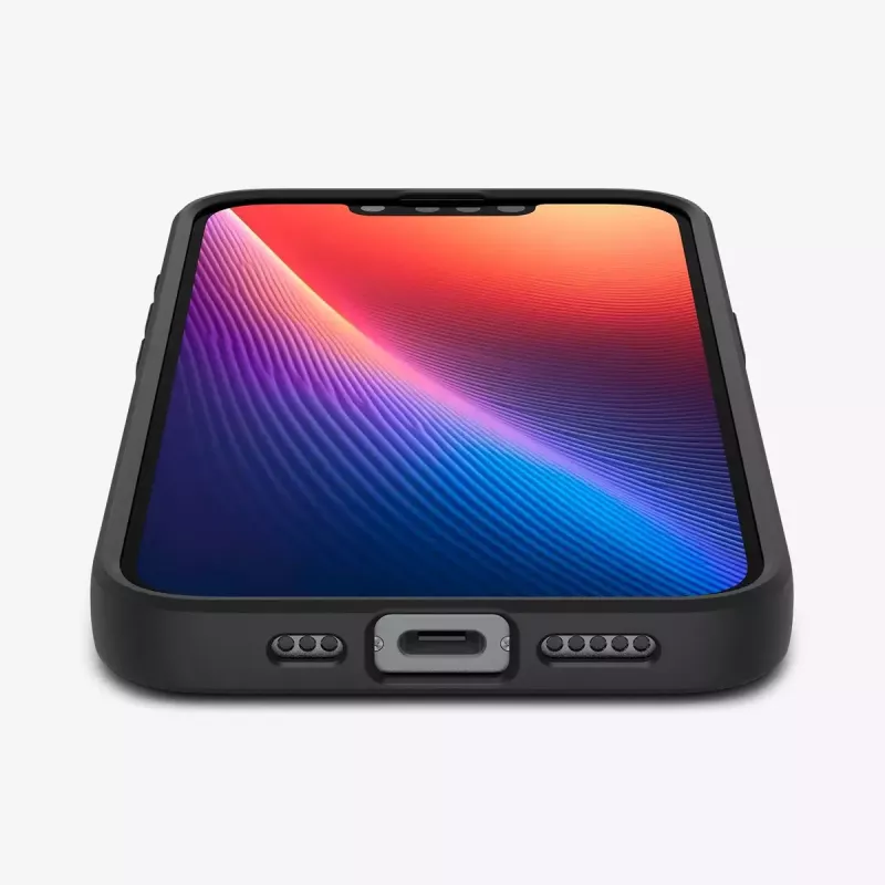 Spigen Liquid Air iPhone 16e kotelo mattamusta