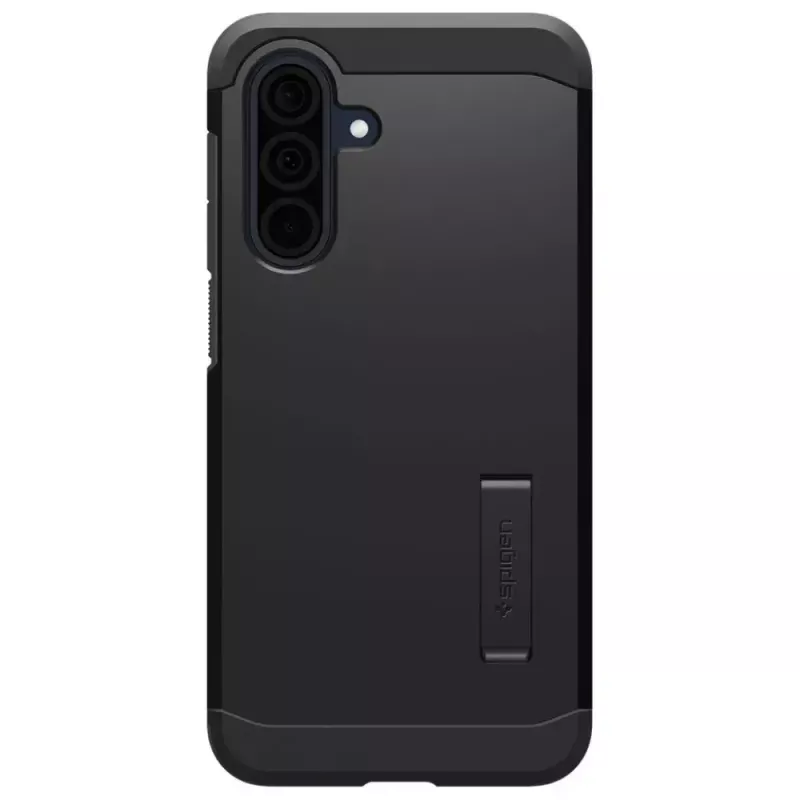 Spigen Tough Armor suojakotelo Samsung Galaxy A36 5G – kaksikerroksinen, musta