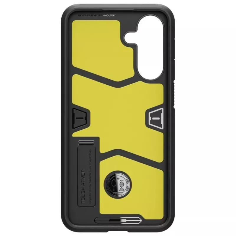 Spigen Tough Armor suojakotelo Samsung Galaxy A36 5G – kaksikerroksinen, musta