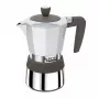 Moka-kannu Pedrini MyMoka Induktion ruskea ruostumaton teräs