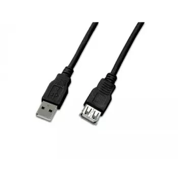USB-kaapeli Wirewin USB A-A MF 1.5 SW 1,5 m musta