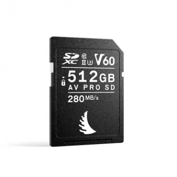 Angelbird 512 GB UHS-II AV PRO SD V60 MK2 flash-muisti