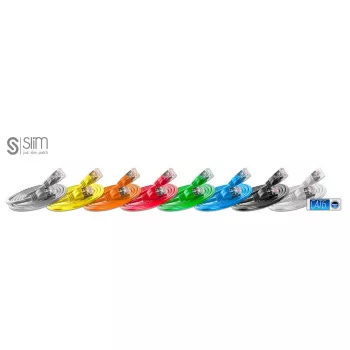 Verkkokaapeli ohut patch-kaapeli ohut Light STP 0,5 m Cat6 U/FTP