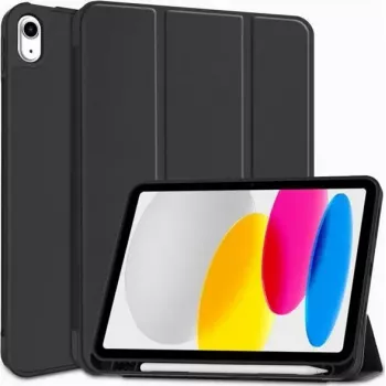 Tablettikotelo Tech-Protect iPad 10.9 (2022) – malli SC PEN, musta
