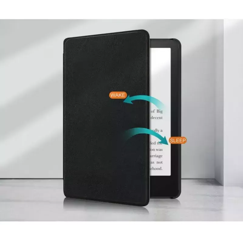 Suojakotelo Smart Case Tech-Protect Kindle Paperwhite V 5 Signature Edition — musta