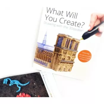Projektikirja 3DOODLER Create (3DR2BK) — 3D-piirtoprojektin ohje ja mallit