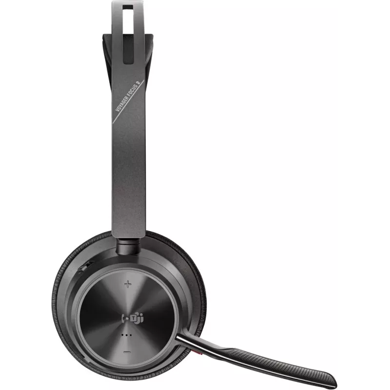 Poly Voyager Focus 2 Microsoft Teams -sertifioitu USB-A-kuulokemikrofoni