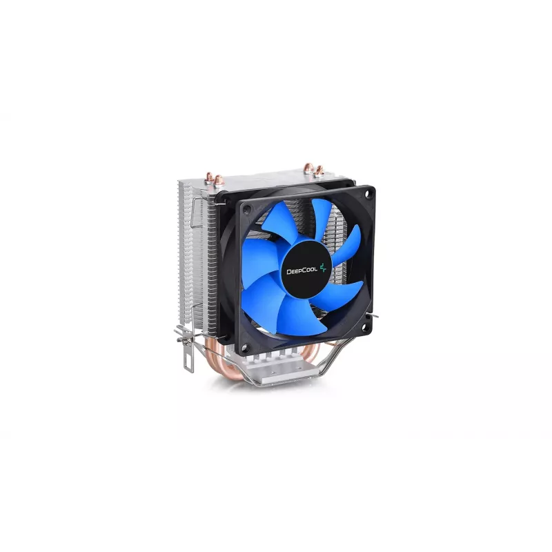 DeepCool ICE EDGE MINI FS V2.0 prosessorin ilmajäähdytin 8 cm musta, sininen, hopea 1 kpl