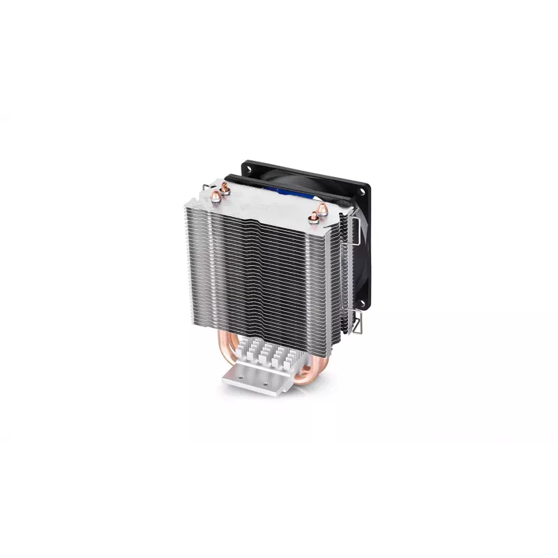 DeepCool ICE EDGE MINI FS V2.0 prosessorin ilmajäähdytin 8 cm musta, sininen, hopea 1 kpl