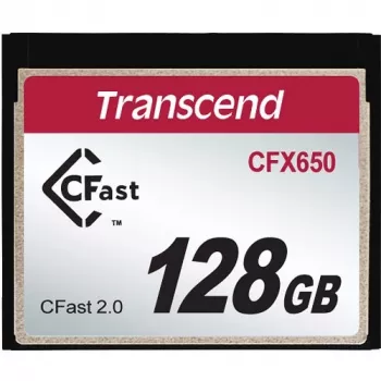 TRANSCEND CFX650 CFast 2.0 128GB kortti R510MB/s MLC