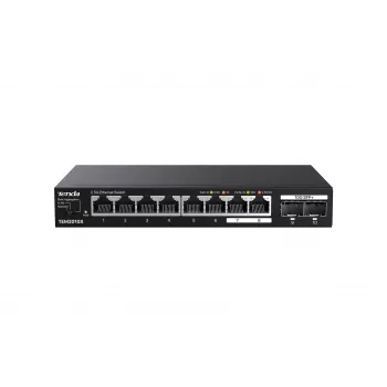 Tenda TEM2010X verkkokytkin 2.5G Ethernet (100/1000/2500) pöytämalli musta
