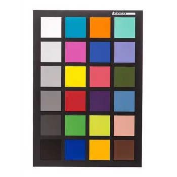 Datacolor SpyderCheckr 24 – yleinen värikortti MINI 24 kenttää
