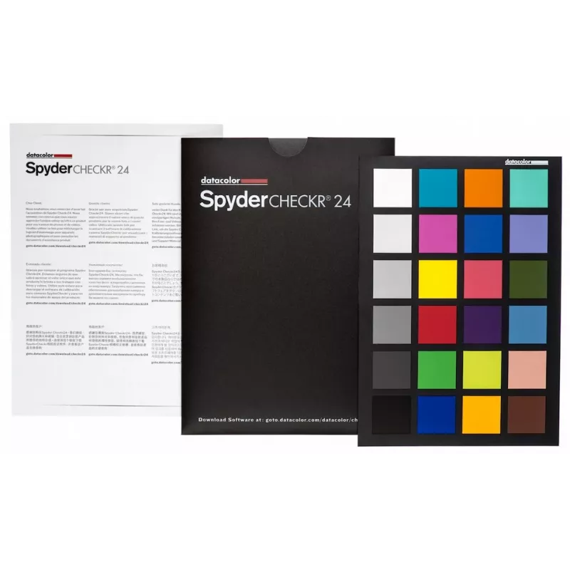 Datacolor SpyderCheckr 24 – yleinen värikortti MINI 24 kenttää