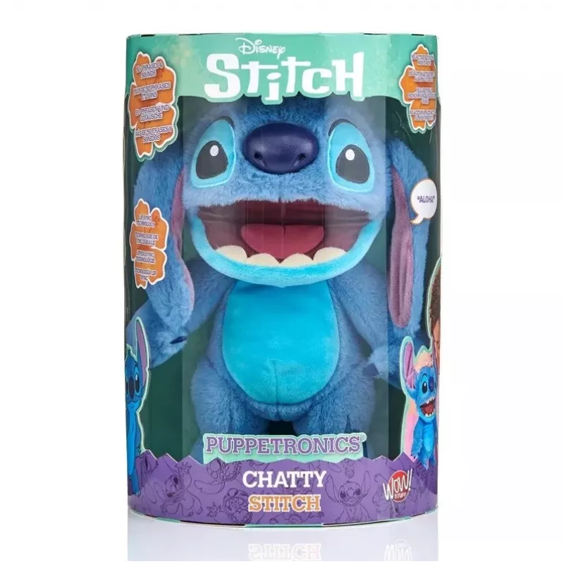 Interaktiivinen maskotti Wow! Stuff Disney Real FX Chatty Stitch nukke (DIS-1025-01)