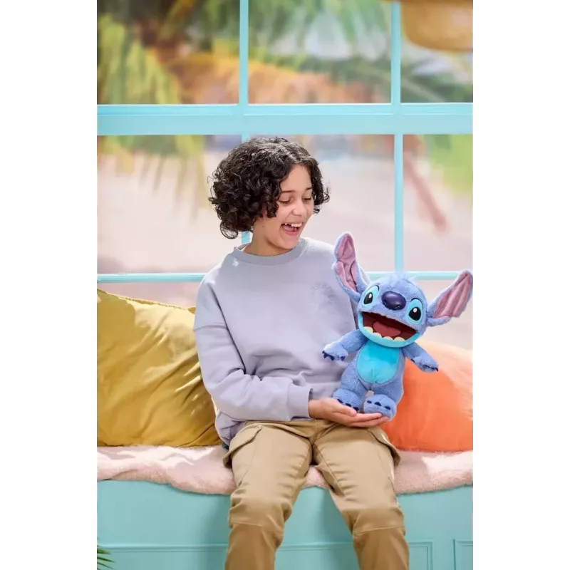 Interaktiivinen maskotti Wow! Stuff Disney Real FX Chatty Stitch nukke (DIS-1025-01)