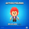 BRAWL STARS S1 ACTION -figuurit 11cm - COLT