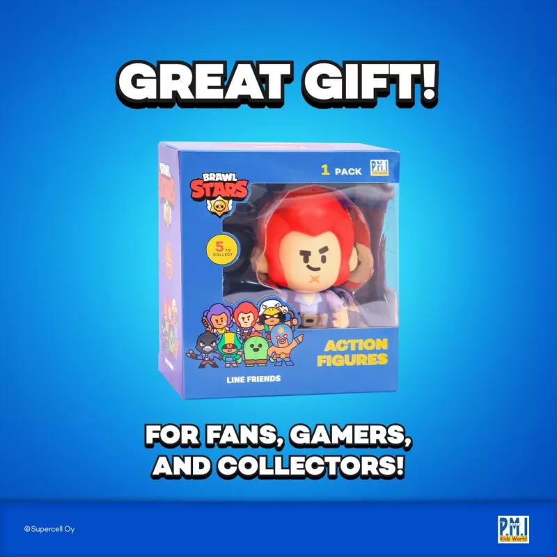 BRAWL STARS S1 ACTION -figuurit 11cm - COLT