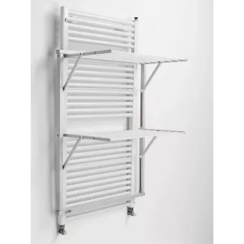 ARREDAMENTI KLAUS pyykkiteline patterille - 89 x 68 cm, valkoinen