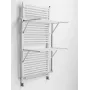 ARREDAMENTI KLAUS pyykkiteline patterille - 89 x 68 cm, valkoinen