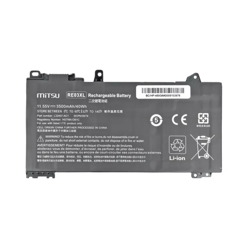 Mitsu HP430G6/450G6 3500mAh (40Wh) 11,55V