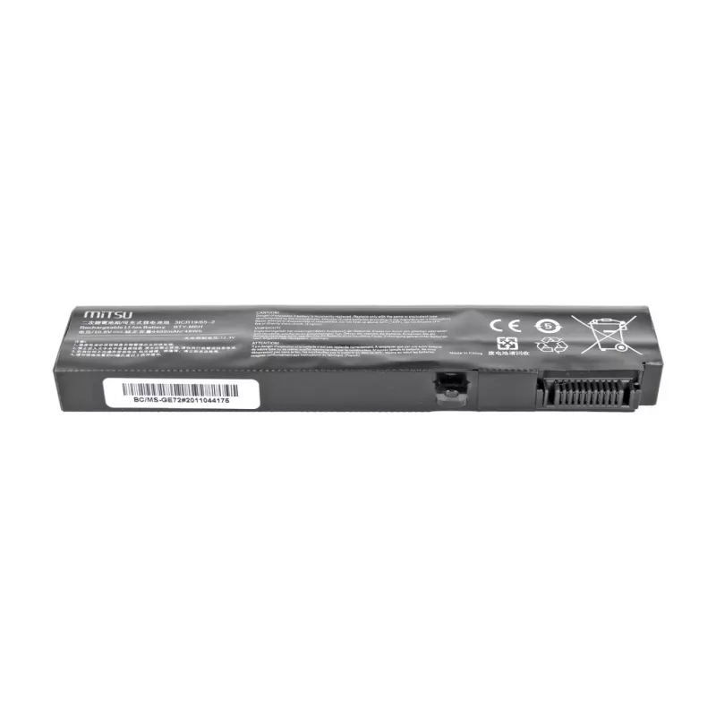 Mitsu MSI GE72/GL72 4400mAh (48Wh) 10,8-11,1