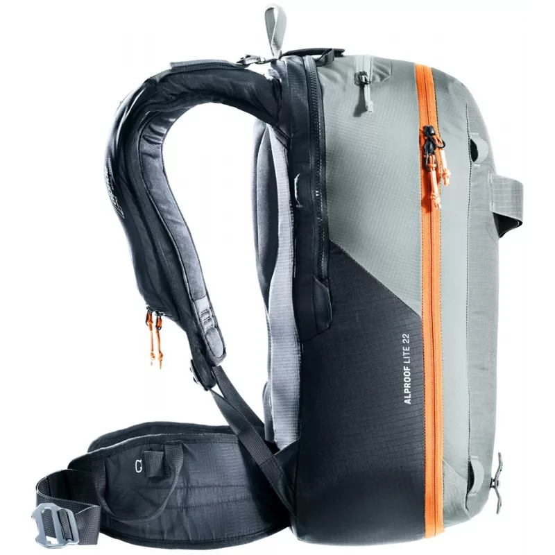 Deuter Alproof Lite 22 tinamusta – lumivyöryreppu