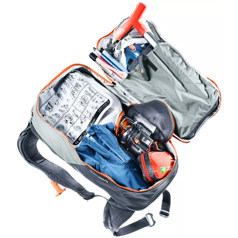 Deuter Alproof Lite 22 tinamusta – lumivyöryreppu