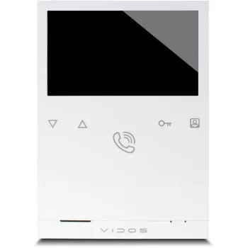 VIDOS IPX M101 video-ovipuhelinjärjestelmän näyttö