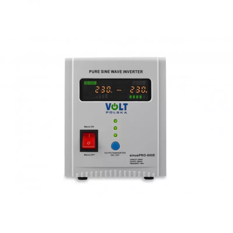 Sinus Pro 800 E 12/230V (500/800W) keskeytymätön virransyöttö