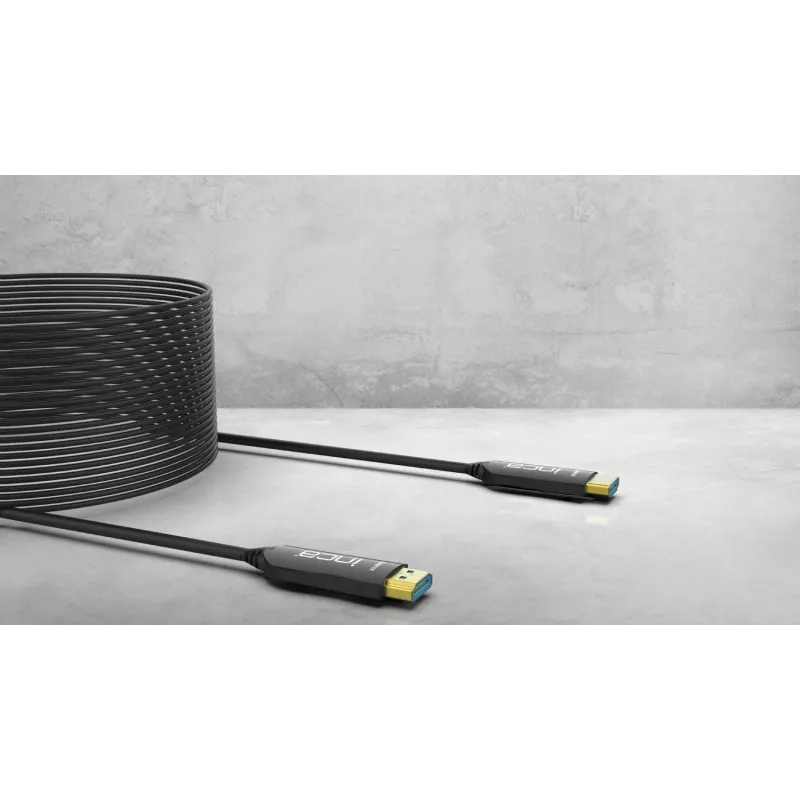 Cian Technology GmbH INCA HDMI-kaapeli IHD-30T 2.0 liitäntäkaapeli 4K 30Hz 30m Retail - kaapeli - digitaalinen/näyttö/video