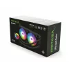 INCA ISS-02XN CPU LIQUID jäähdytin 2 x 120 mm PWM-tuuletin