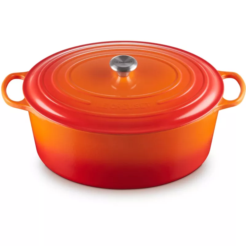 Le Creuset Signature paistovuoka soikea 40cm uuninpunainen (21178400902430)