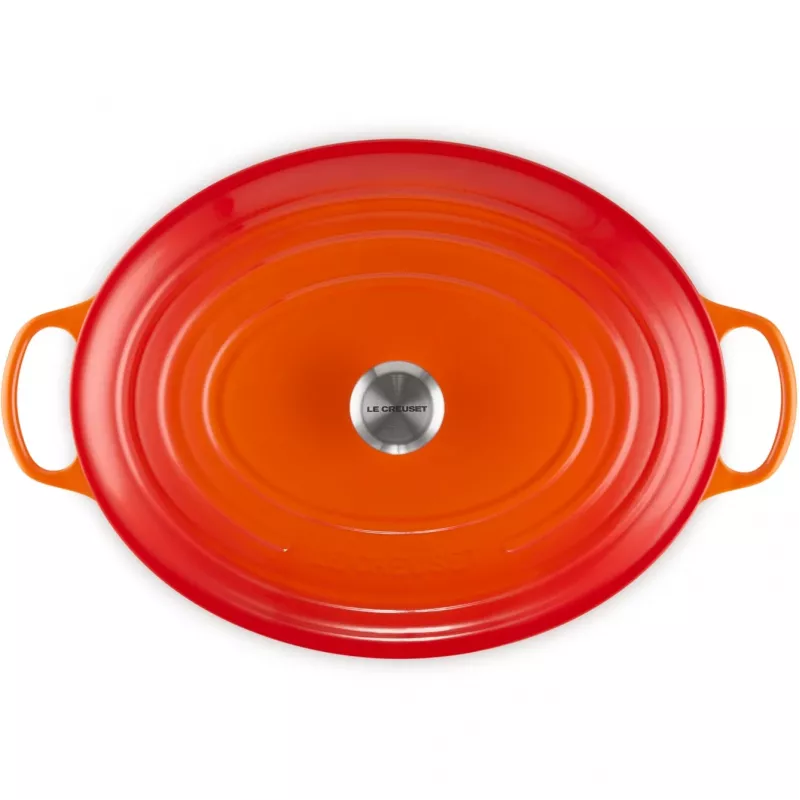 Le Creuset Signature paistovuoka soikea 40cm uuninpunainen (21178400902430)