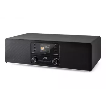 JVC RD-E984B - All-in-One-minitorni, musta