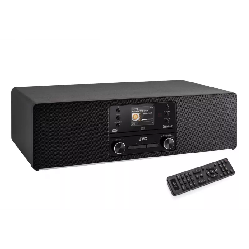 JVC RD-E984B - All-in-One-minitorni, musta