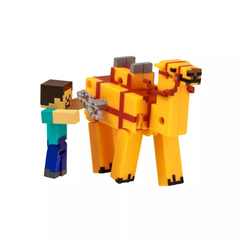 Minecraft S2 3D -vetolelu – Steve & kameli