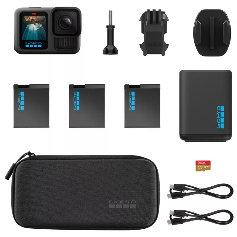 GoPro Hero 13 Extended Power Bundle - musta (CHDRB-134-RW)
