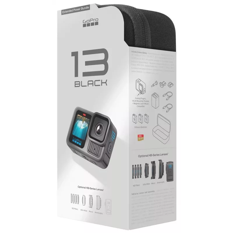 GoPro Hero 13 Extended Power Bundle - musta (CHDRB-134-RW)