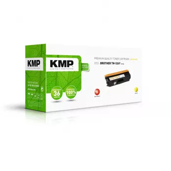 KMP B-T64 - suuri kapasiteetti - keltainen - yhteensopiva - värikasetti (vaihtoehto: Brother TN326Y) - Brother DCP-L8400, DCP-L8450, HL-L8250, HL-L
