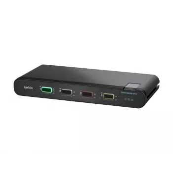 4P Sngl Head DP/HDMI - DP/HDMI Video Sec DT Kvm SW NO Cac PP4.0