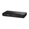 Belkin Universal Secure KVM-kytkin F1DN104KVM-UNN4, 4 porttia, yksi näyttö, DP/HDMI - DP/HDMI, 2. sukupolvi, ilman CAC:ia, PP4.0