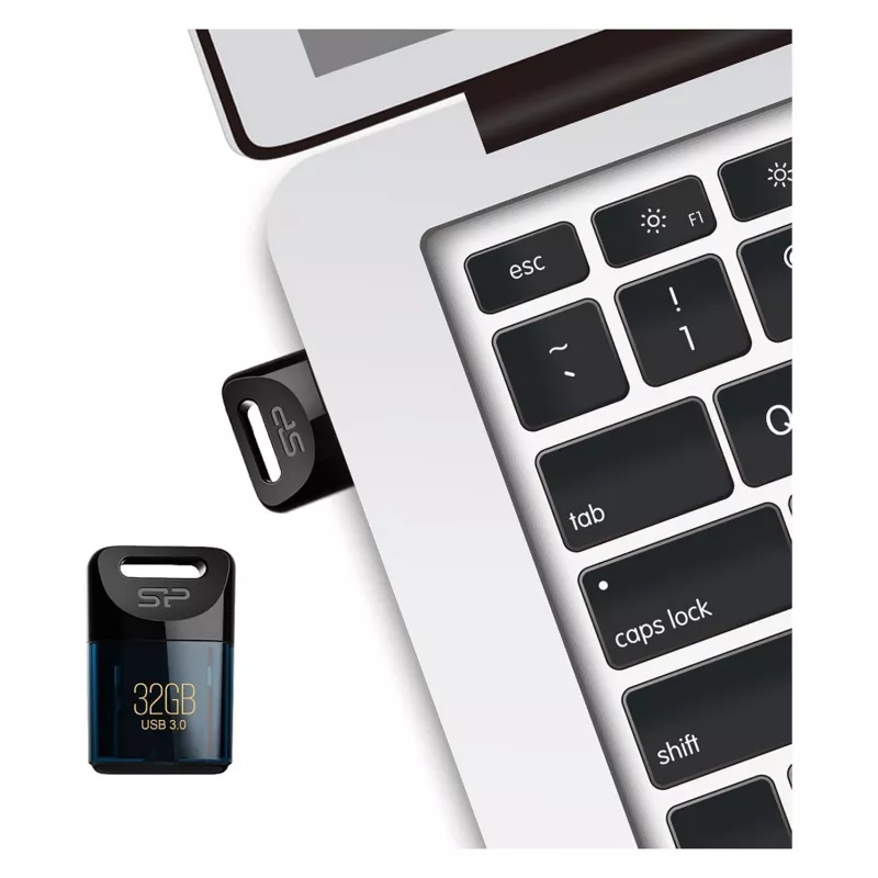 SILICON POWER Jewel J06 - USB-muistitikku - 32GB - USB3.0 - tummansininen (SP032GBUF3J06V1D)
